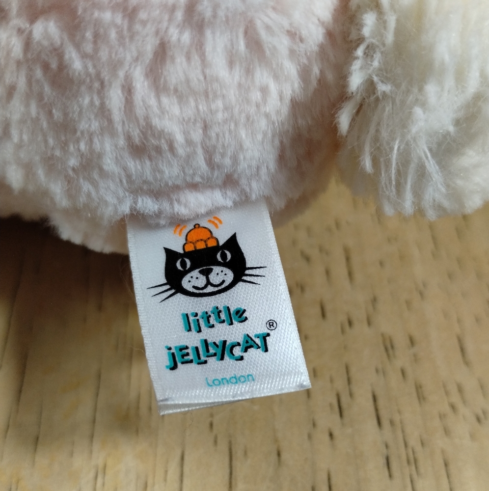 ✓Jellycat Pink Bunny Rabbbit Baby Security Blanket Lovey Lovie fairycore - Picture 11 of 16